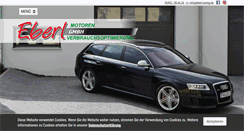 Desktop Screenshot of eberl-tuning.de